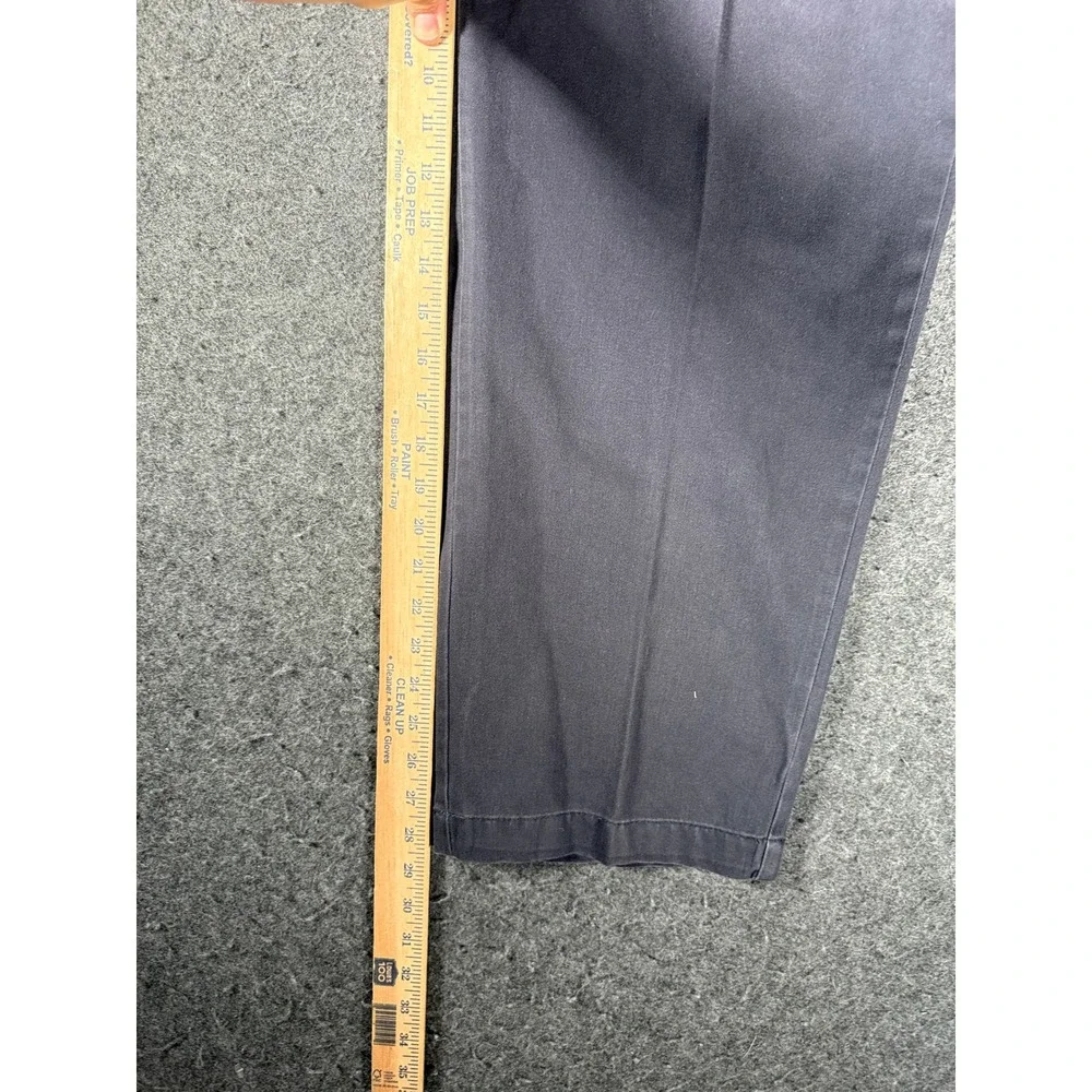 VTG Polo Ralph Lauren Andrew Pant Mens 40x29 Navy Pleated Classic Chino 40